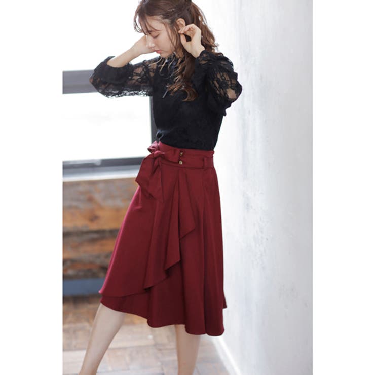 TRラッフルフリルミディ/SK[品番：INGW0005240]｜INGNI （イング