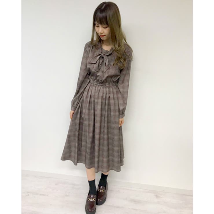 チェック柄ボウタイop 品番 Ingw Ingni イング のレディースファッション通販 Shoplist ショップリスト チェック柄ボウタイop 品番 Ingw Ingni イング のレディースファッション通販 Shoplist ショップリスト