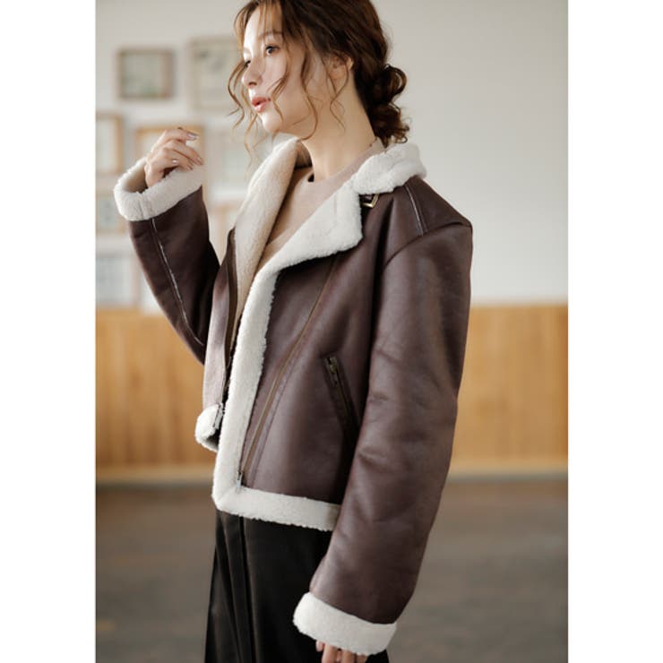 BIGボンバーJK[品番：INGW0005515]｜INGNI （イング）のレディースファッション通販｜SHOPLIST（ショップリスト）