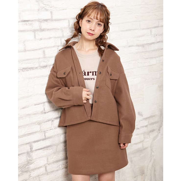 IENA / イエナ | ウールイージージャケット | 38| ブラウン IENA（イエナ）の「【WOOLRICH/ウールリッチ】IENA別注コート