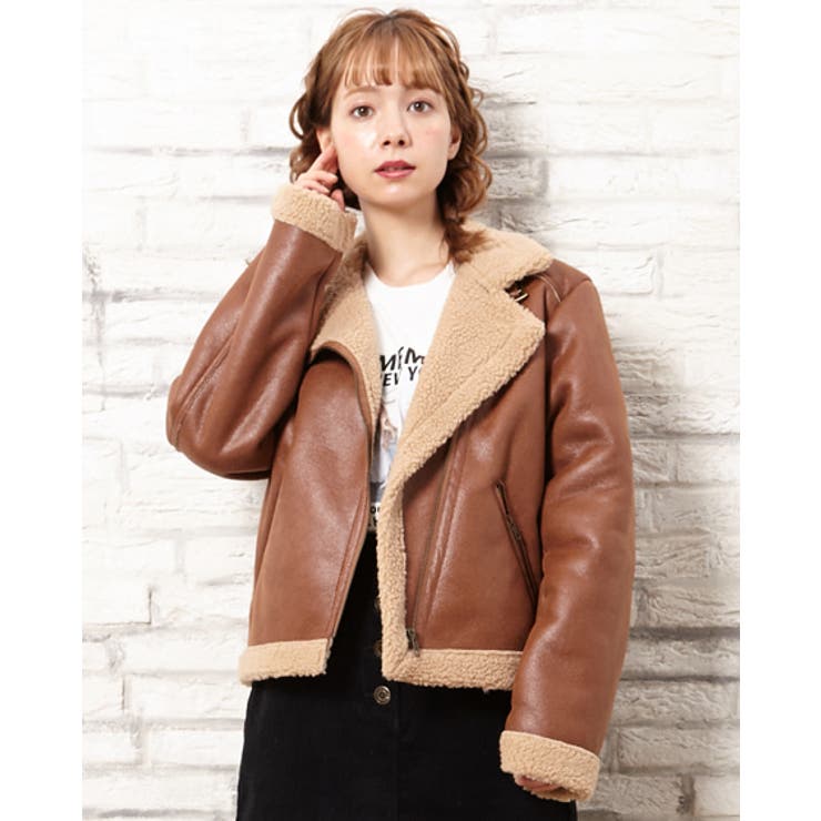 BIGボンバーJK[品番：INGW0005515]｜INGNI （イング）のレディースファッション通販｜SHOPLIST（ショップリスト）