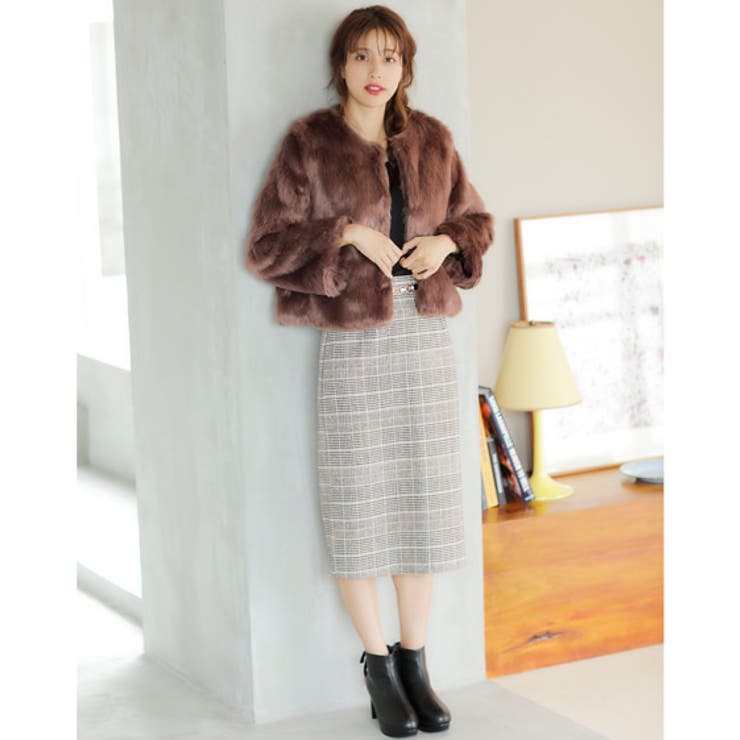 ノーカラーエコファーショートCT | INGNI  | 詳細画像30 