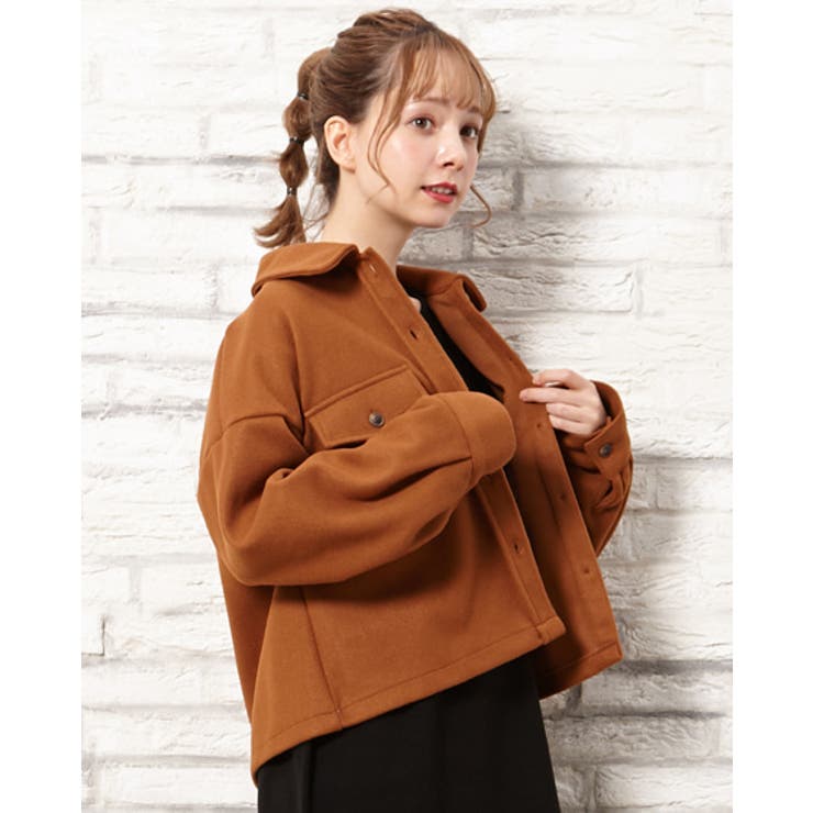 フェイクウールショートCPOシャツ/SET UP対応 CPOジャケット