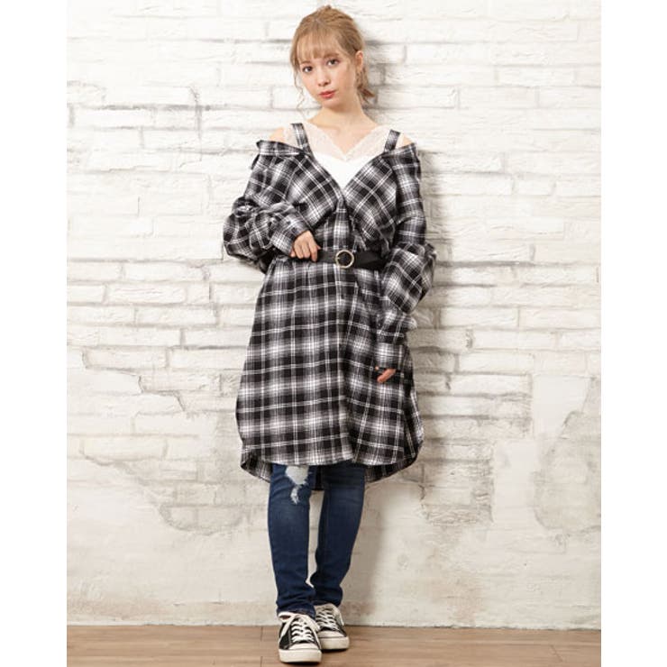 カテゴリ Redyazel オフショルチェックシャツワンピースの通販 By レディアゼルならラクマ ミニワンピ Kidzvillelearningcenters Com