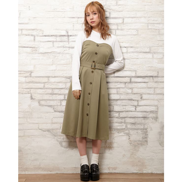 Trドッキングベア Op 品番 Ingw Ingni イング のレディースファッション通販 Shoplist ショップリスト