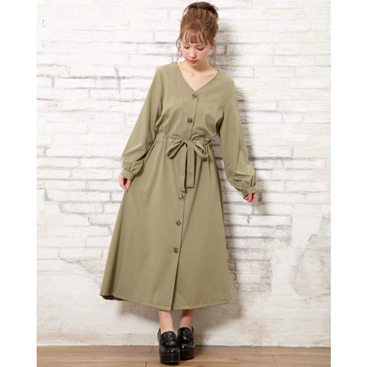 Vネックウエストドロストロング Sh 品番 Ingw Ingni イング のレディースファッション通販 Shoplist ショップリスト