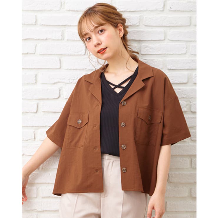 リネンライクショート半袖 Sh 品番 Ingw Ingni イング のレディースファッション通販 Shoplist ショップリスト