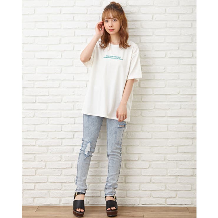 H/Wサイドスラッシュスキニーパンツ | INGNI  | 詳細画像40 