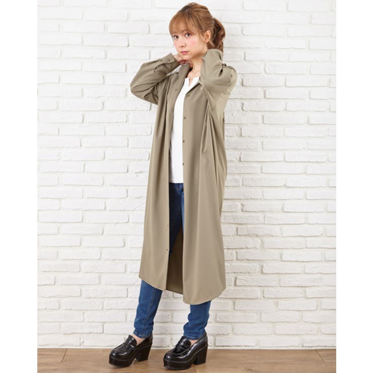 ベルト付tr開襟ロング Sh 品番 Ingw Ingni イング のレディースファッション通販 Shoplist ショップリスト