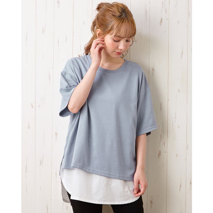 シャツレイヤードtシャツ 品番 Ingw Ingni イング のレディースファッション通販 Shoplist ショップリスト シャツレイヤードtシャツ 品番 Ingw Ingni イング のレディースファッション通販 Shoplist ショップリスト