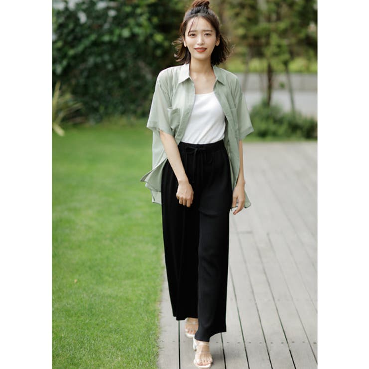 専用JG249鑑付★在庫整理特価 シースルー半袖/SH[品番：INGW0006015]｜INGNI （イング）のレディース