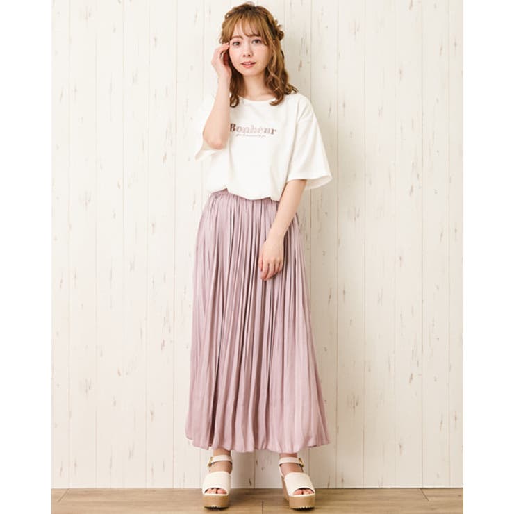 サテンプリーツ Sk 品番 Ingw Ingni イング のレディースファッション通販 Shoplist ショップリスト