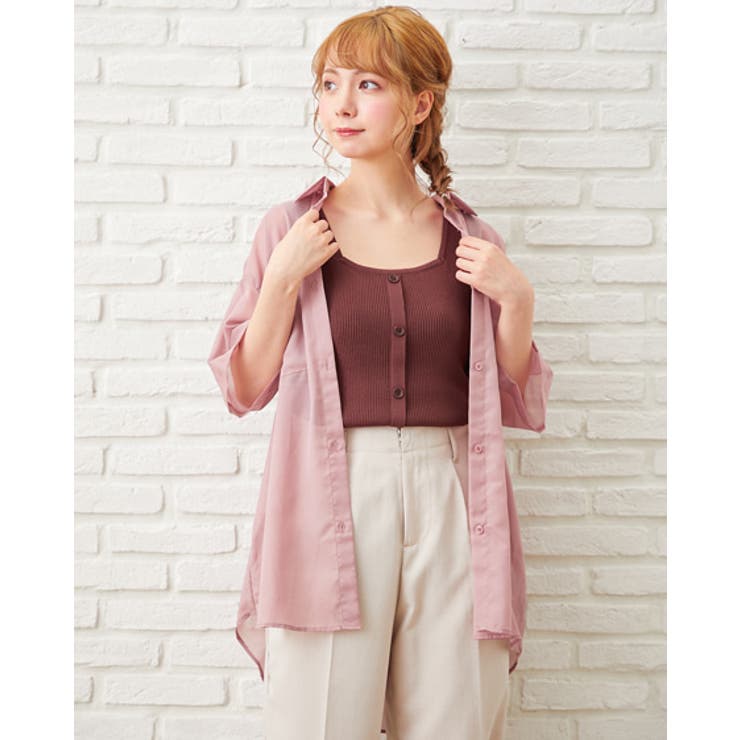 【m☺︎miさま専用ページ】 シースルー半袖/SH[品番：INGW0006015]｜INGNI （イング）の