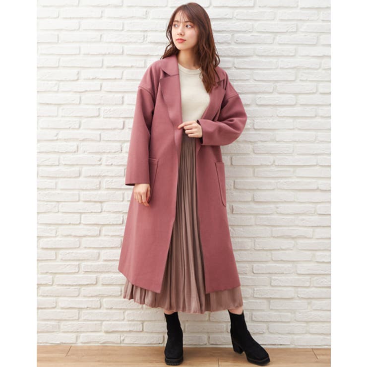 サイドスリットBIGロングコート[品番：INGW0006287]｜INGNI