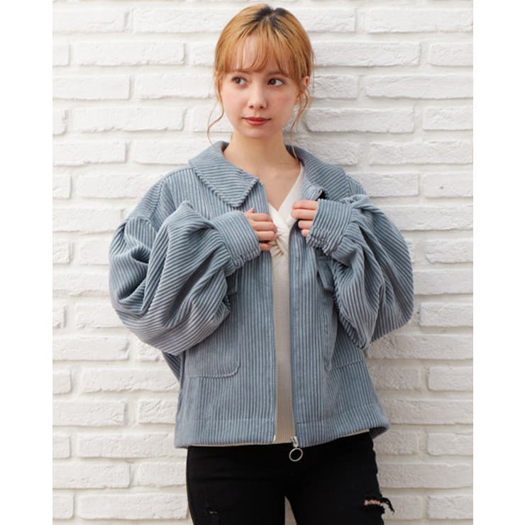 完璧主義 フロントZIPコーデュロイブルゾン[品番：INGW0006302]｜INGNI その他