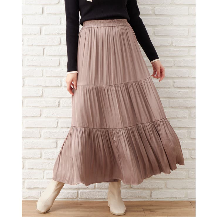 サテンティアード Sk 品番 Ingw0006384 Ingni イング のレディースファッション通販 Shoplist ショップリスト