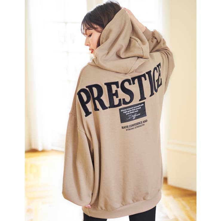 バックロゴスウェットパーカーチュニック 品番 Ingw Ingni イング のレディースファッション通販 Shoplist ショップリスト