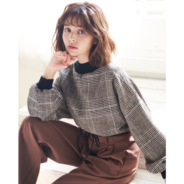 チェックP/O[品番：INGW0006465]｜INGNI （イング）のレディースファッション通販｜SHOPLIST（ショップリスト）