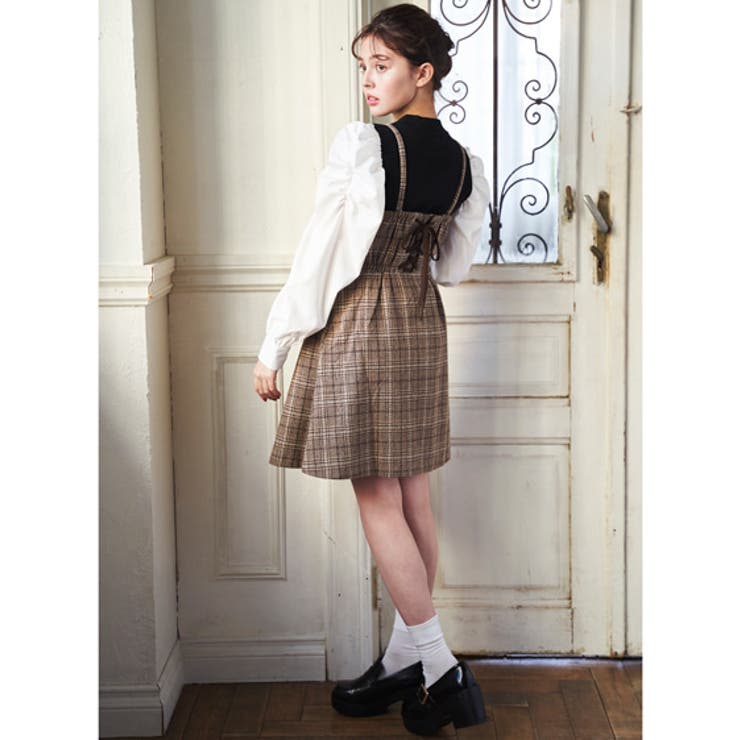 BACKレースUPフレアミニ/JSK[品番：INGW0006502]｜INGNI （イング）の