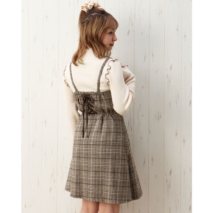 BACKレースUPフレアミニ/JSK[品番：INGW0006502]｜INGNI （イング）の