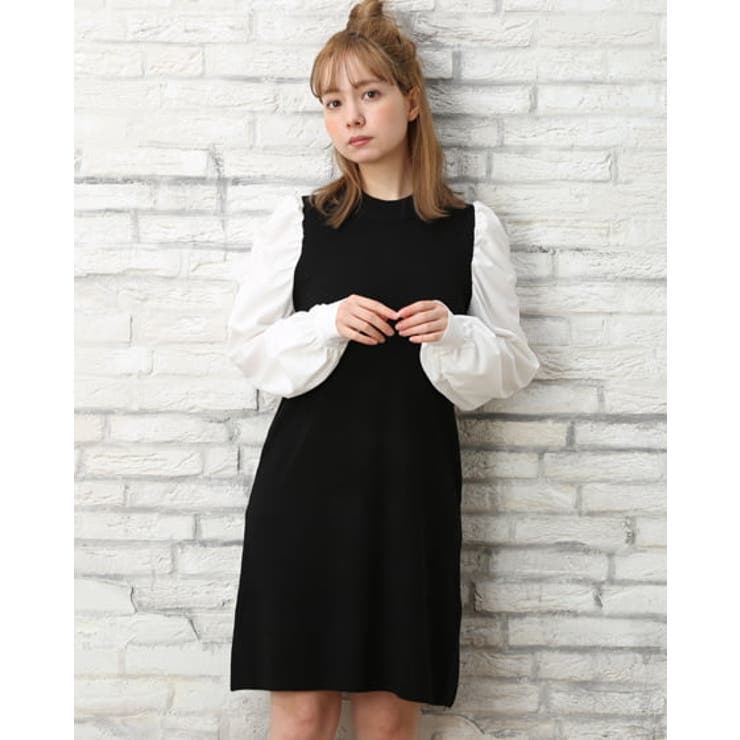 12g袖異素材op 品番 Ingw Ingni イング のレディースファッション通販 Shoplist ショップリスト