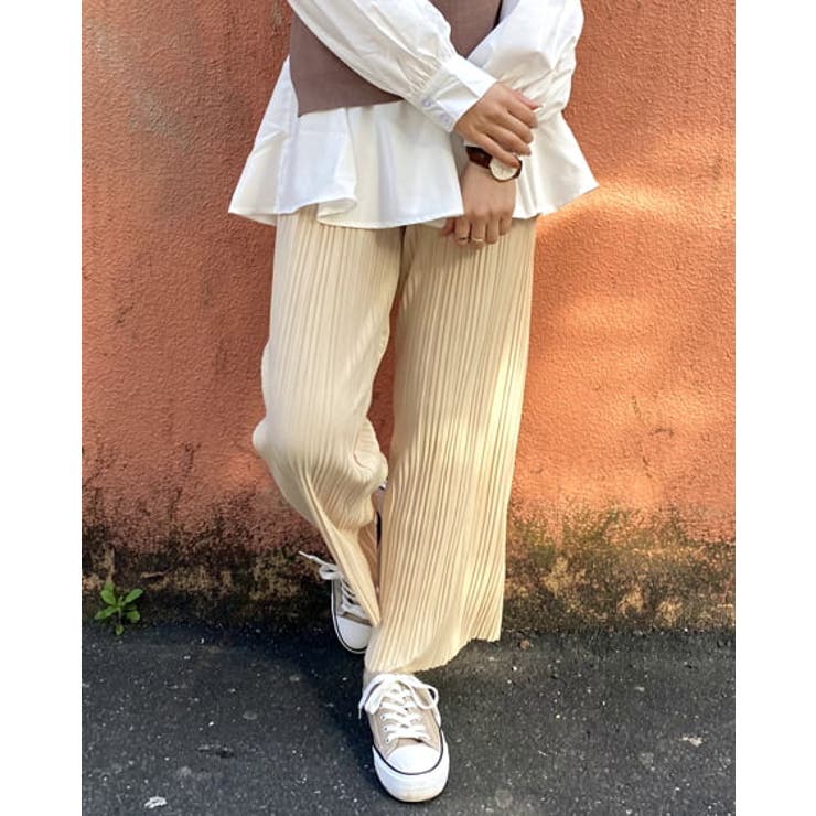 ISSEY MIYAKE ハーフパンツ アイボリー M キレイめ 着回し