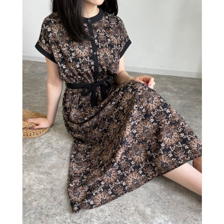 ダマスク柄 Op 品番 Ingw Mli A エムリア のレディースファッション通販 Shoplist ショップリスト