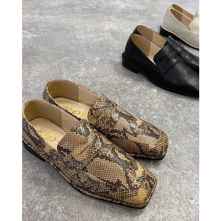 スクエアトゥヒールローファー 品番 Ingw Ingni イング のレディースファッション通販 Shoplist ショップリスト