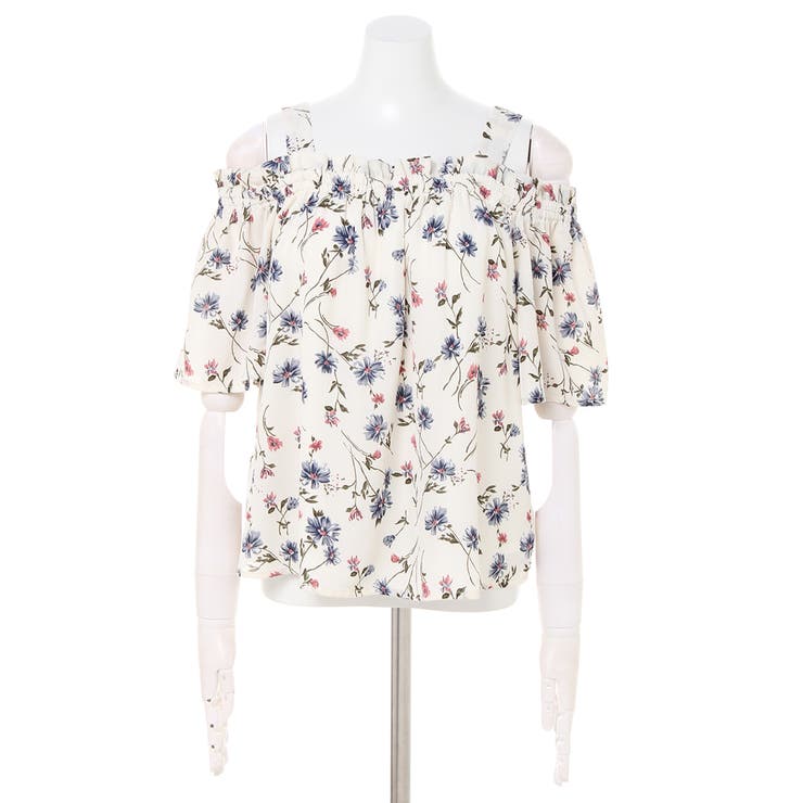 【2018春夏】花柄オフショル/TOPS | INGNI  | 詳細画像1 