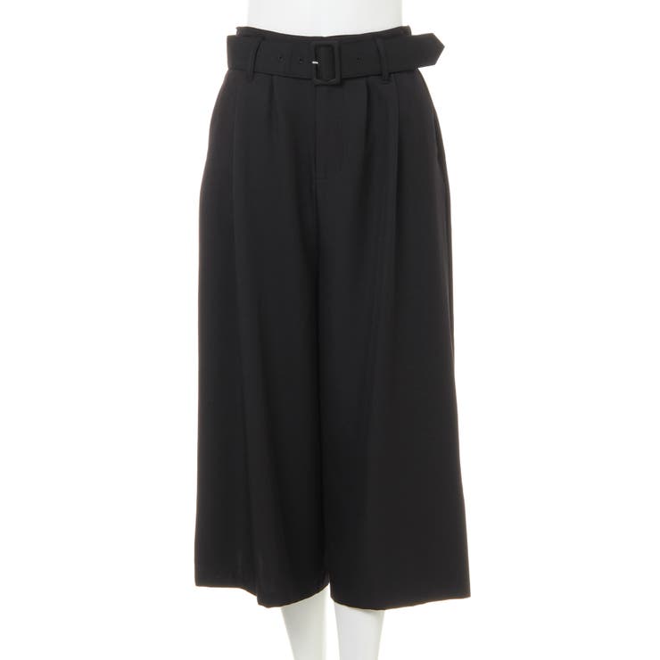 共ベルト付ツイルガウチョ／パンツ[品番：INGW0004001]｜INGNI