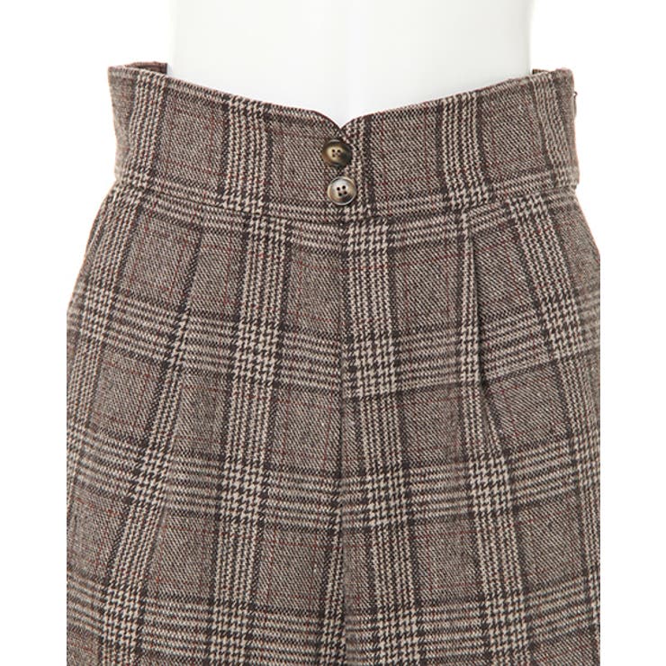 グレンチェックショート/PT[品番：INGW0004540]｜INGNI （イング