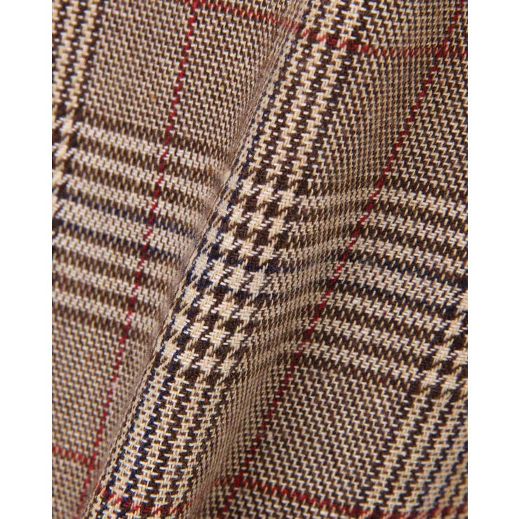 チェック柄／ワイドサロペット[品番：INGW0003695]｜INGNI （イング