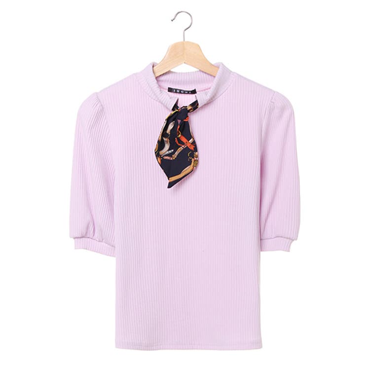 D&G ピンク Vネック トップス 蝶柄スカーフ付き 楽天市場】シルク調 スカーフ 6種 和柄 120cm アクセサリー 細