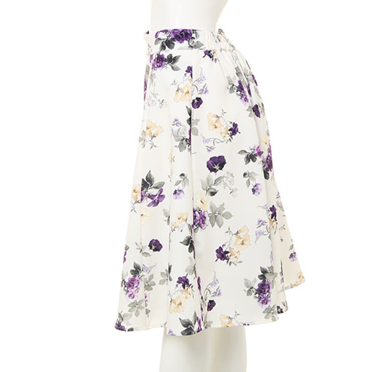 送料込/関税込■ERDEM■花柄コットン混ミディスカート 送料込/関税込□ERDEM□花柄コットン混ミディスカート