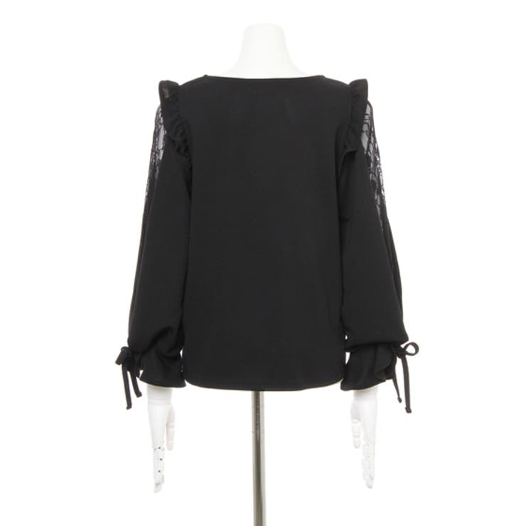 ysページ ナシポン肩フリル袖われレース長袖[品番：INGW0005492]｜INGNI