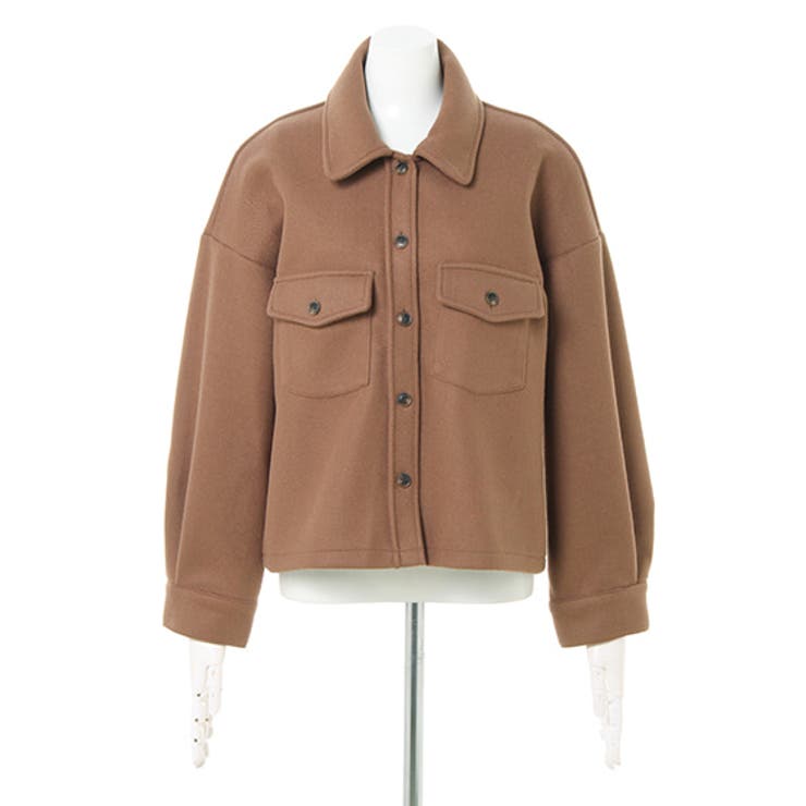 フェイクウールショートCPOシャツ/SET UP対応 CPOジャケット[品番