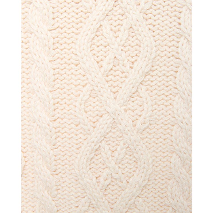 3Gケーブルニットベスト＆ボウタイブラウスSET | INGNI  | 詳細画像5 