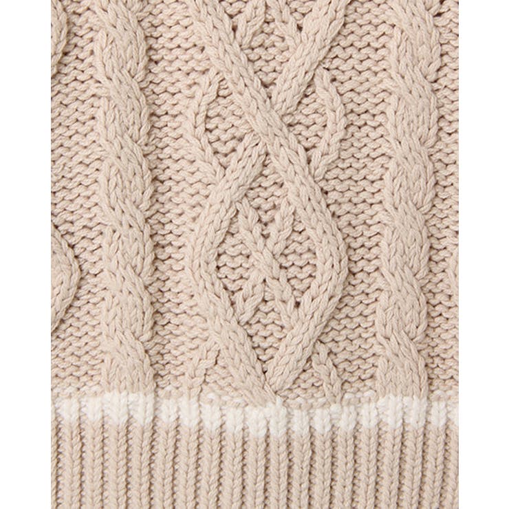 3Gケーブルニットベスト＆ボウタイブラウスSET | INGNI  | 詳細画像50 