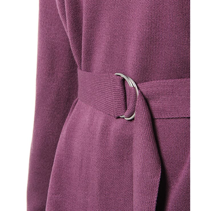 12Gミラノリブサッシュ付モックネックチュニックニット | INGNI  | 詳細画像13 