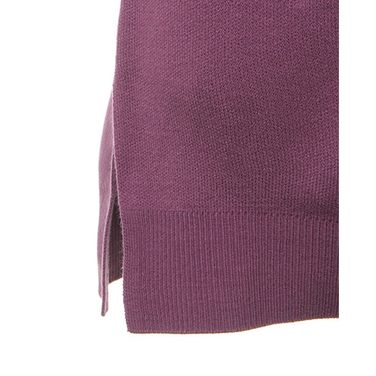 12Gミラノリブサッシュ付モックネックチュニックニット | INGNI  | 詳細画像15 