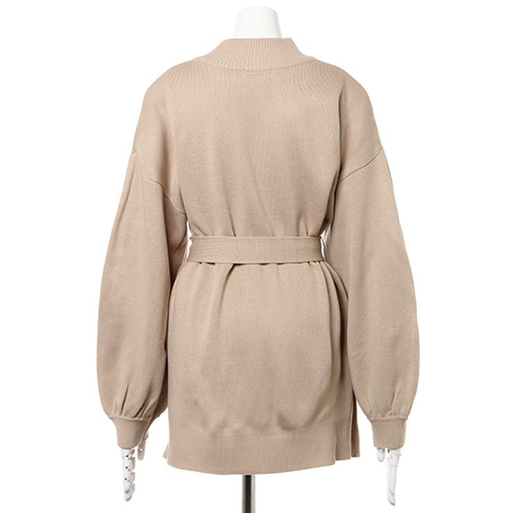 12Gミラノリブサッシュ付モックネックチュニックニット | INGNI  | 詳細画像31 