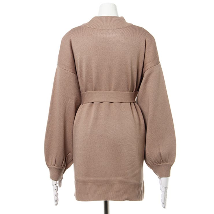 12Gミラノリブサッシュ付モックネックチュニックニット | INGNI  | 詳細画像26 