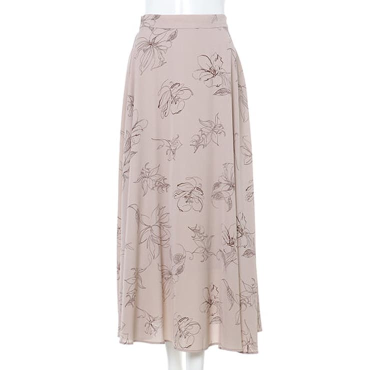 線画花フレア Sk 品番 Ingw Ingni イング のレディースファッション通販 Shoplist ショップリスト