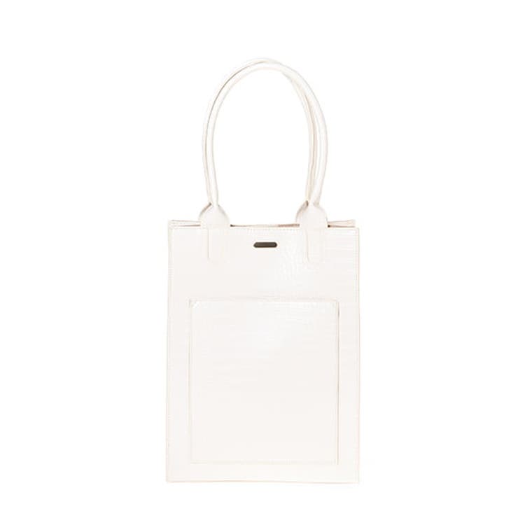 ヌメ革 レース縫い手提げトートバック（MINI）内ポケット付き