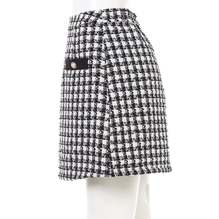 配色切替ツイード台形 Sk 品番 Ingw0007501 Ingni イング のレディースファッション通販 Shoplist ショップリスト