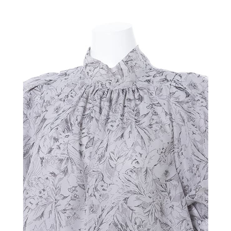 花柄シアー2WAYリボン/半袖BL [品番：INGW0008406]｜INGNI  （イング）のレディースファッション通販｜SHOPLIST（ショップリスト）