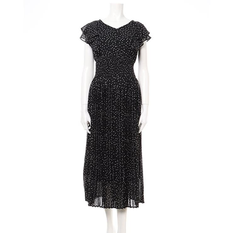 ドット柄シフォンOP [品番：INGW0008545]｜INGNI （イング）のレディースファッション通販｜SHOPLIST（ショップリスト）