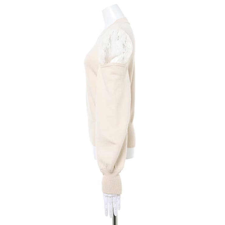 7G肩開きレース袖ニット | INGNI  | 詳細画像3 