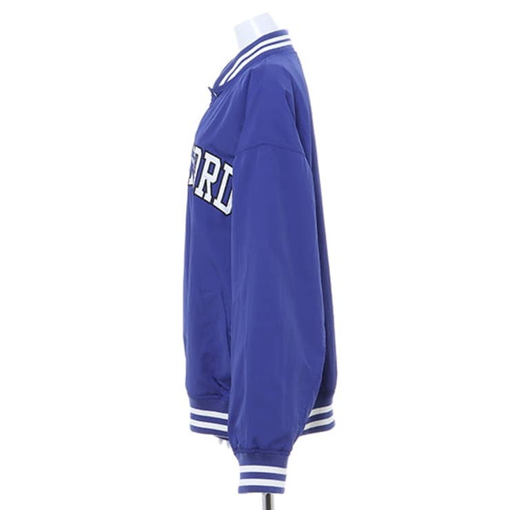 Dodgers サテンジャケット 青/クリーム 【公式通販】