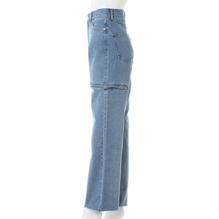 ジェイダ GYDA H/Wオープンフロントファスナーデザインスキニーデニムパンツ （ICE） -ファッション通販 FASHION WALKER